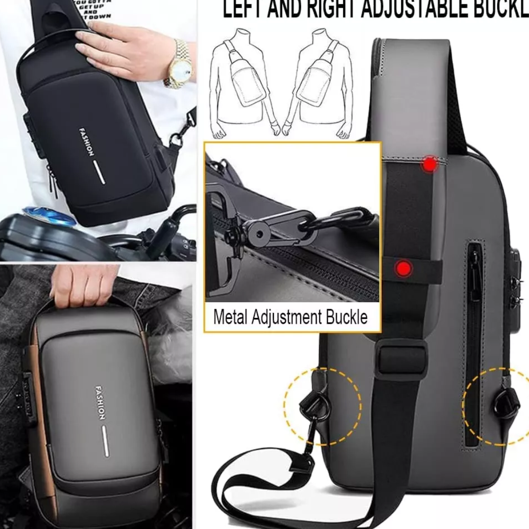 Bolso Maleta Antirrobo Clave De Segurida